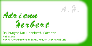 adrienn herbert business card